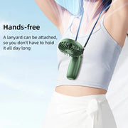 2025New Arrivals USB rechargeable portable Hand Fan Installed By Table with phone holder handheld Mini fan neck fan