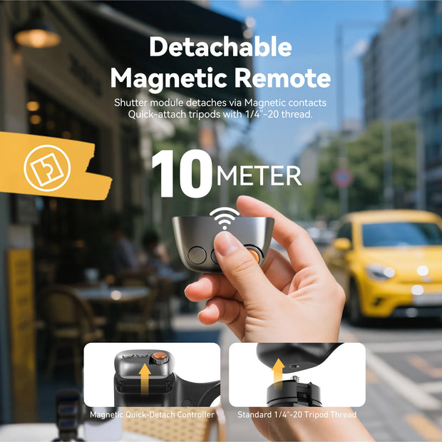 TELESIN FunShot 2 Magnetic Phone Grip & Remote Control-The Joop Basket