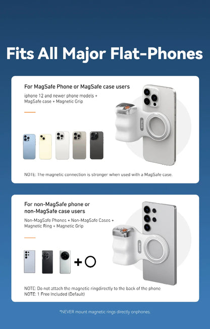 TELESIN FunShot 2 Magnetic Phone Grip & Remote Control-The Joop Basket