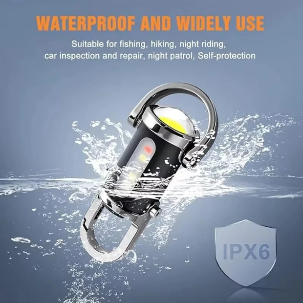 Mini Rechargeable Keychain Flashlight-The Joop Basket