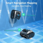 (2025 Upgrade) WYBOT C1 Pool Robot Vacuum for Inground Pools, 4-in-1 Cordless Robotic Pool Cleaner Lasts 150min