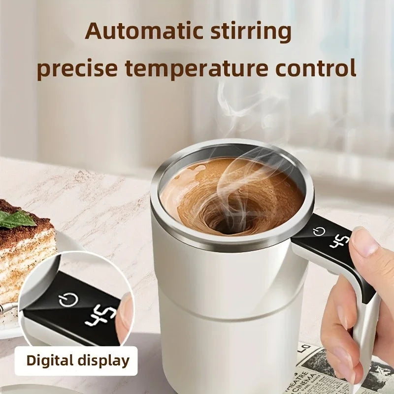 Showing Smart Temperature Control Stirring Coffee Cup