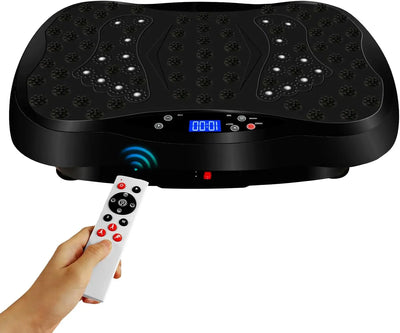 Vibration Plate Exercise Machine with Remote Control, Vibration Platform, Whole Body Workout Machine, Fitness Machine, Foots Mas
