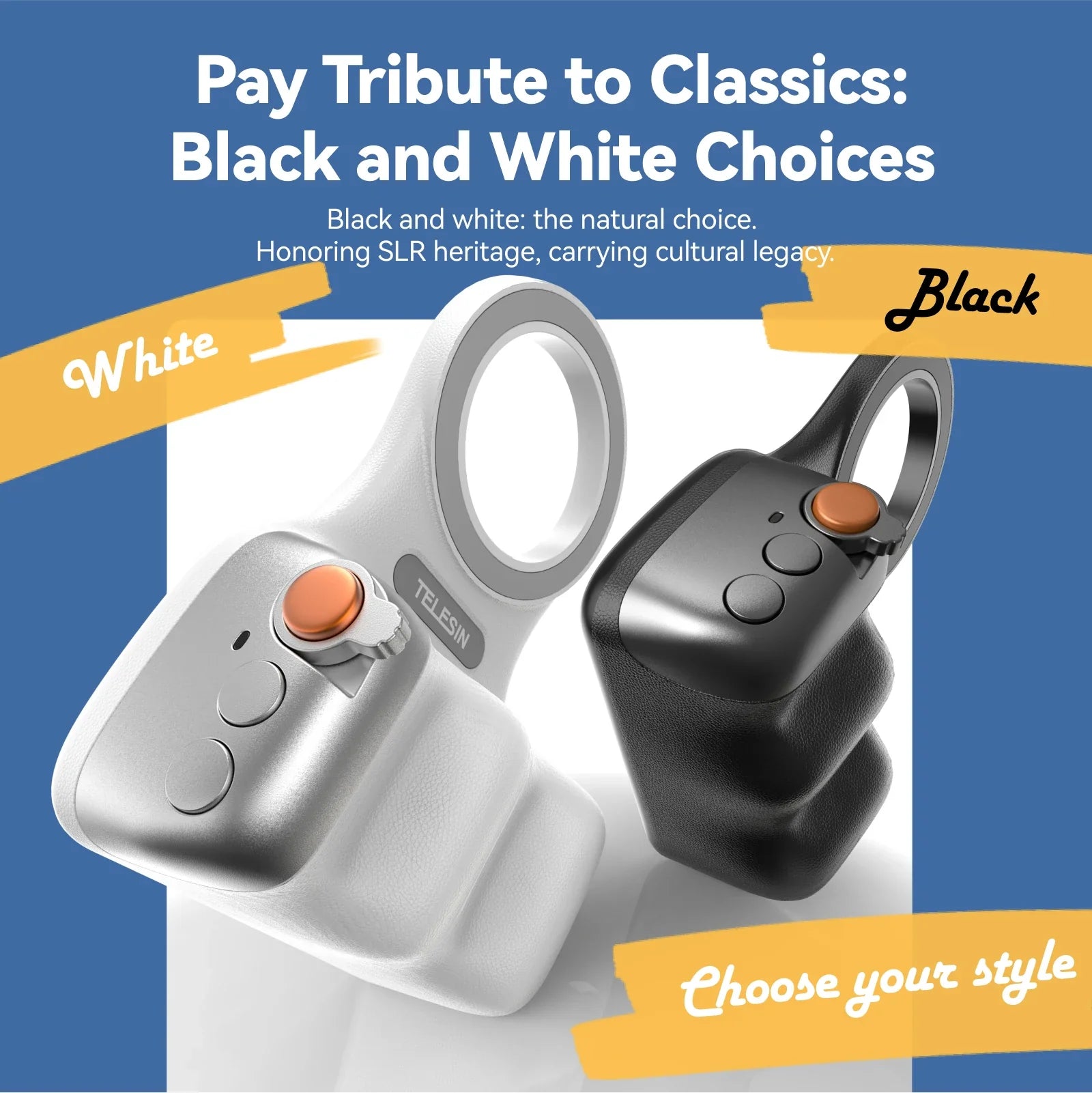 TELESIN FunShot 2 Magnetic Phone Grip & Remote Control-The Joop Basket