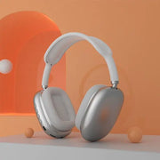 P9 Air Max Wireless Stereo Headphone on display featuring advanced Bluetooth technology.