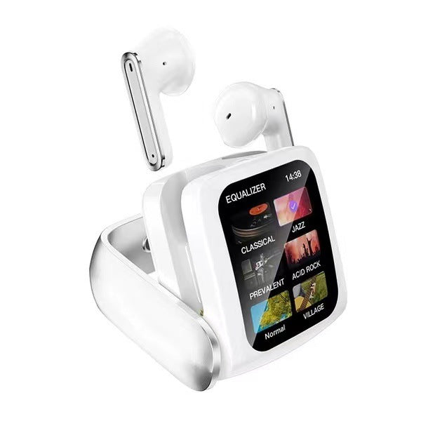 Full Touch Screen Bluetooth Headset Noise Reduction Card Long Endurance Smart Bluetooth Headset-The Joop Basket