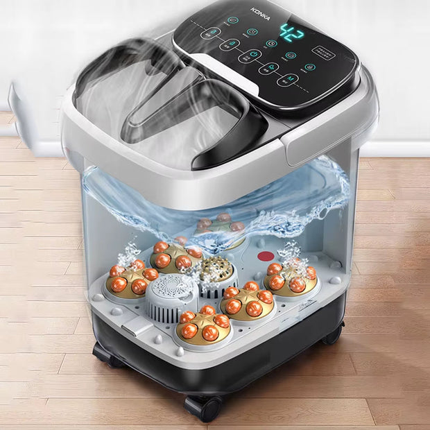 Foot Bath Automatic Feet Soaking Electric Massage Constant Temperature Foot-Spa Hot Tub Heate Adult Home Feet Care FIREAGLE-The Joop Basket