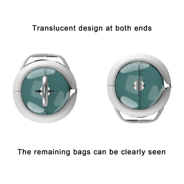 Dog Poop Bag Holder And Dispenser With Leash Attachment Pet Supplies Space Capsule Outdoor Biodegradable Dog Poop Bags Dispenser Attachable To The Leash Dog Accessories-The Joop Basket