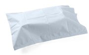 Avalon 703 Disposable Pillowcases, Blue, 21" x 30" (Pack of 100) - Single-Use, Tissue with Poly Backing to Prevent Leak-Through, Pebble Embossed, Medical Supplies
