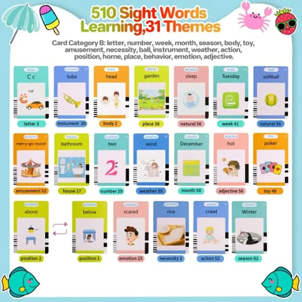 Smart Talking Flash Cards for Kids