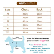 Bear Embroidery Pet Vest