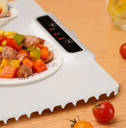 Fast Heating Food Electric Warming Tray with adjustable temperature controls, sleek design.